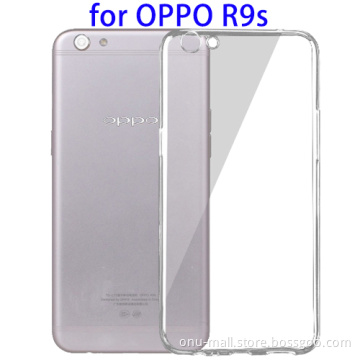 In Stock Now!! Ultra-thin Transparent Soft TPU Case for OPPO R9s Case